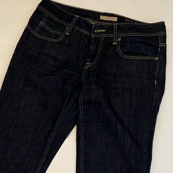 Burberry Low Rise Capri Blue Denim Jean Size 27 - Picture 10 of 16